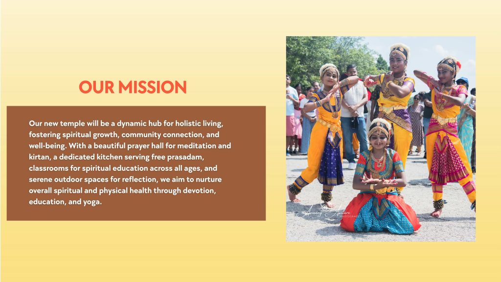 1 page brochure (website) mission